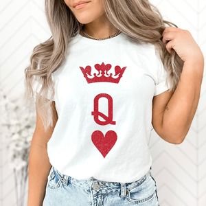 Queen Of Hearts Shirt, Feminist Shirt Gift For Her